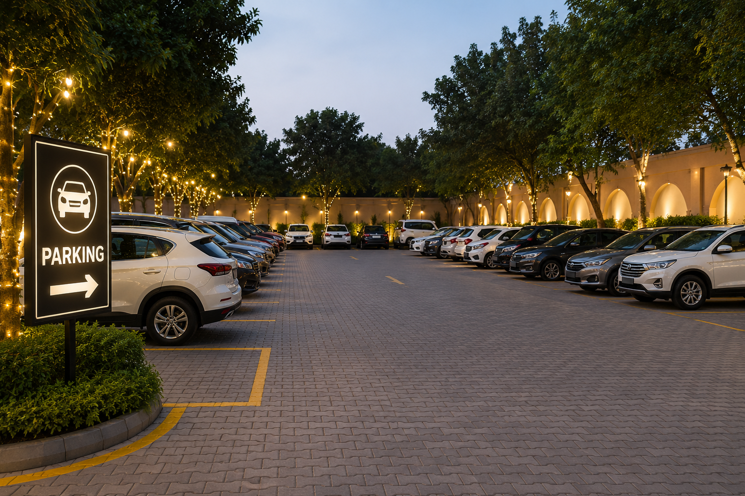Ample Parking