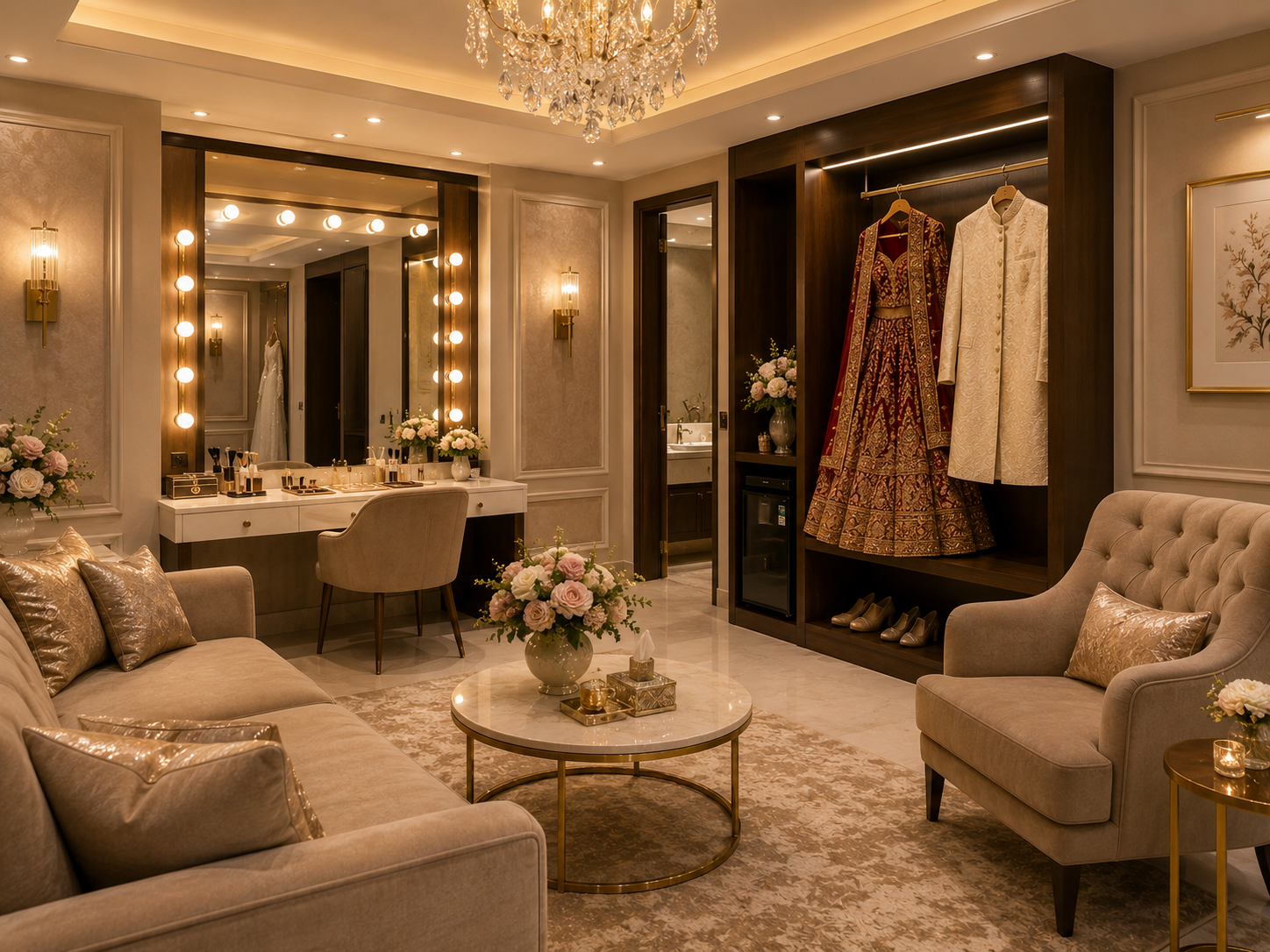 Bride Groom Room